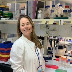Dr Jennifer Chandler Dr Jennifer Chandler in her lab